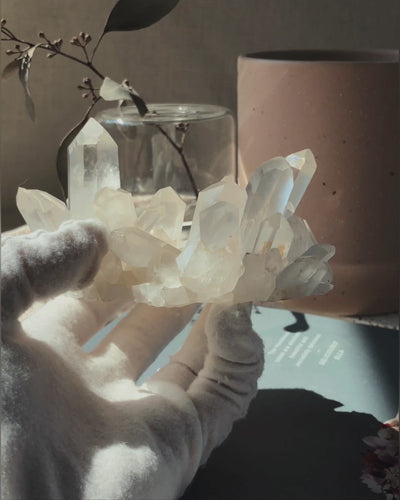 Clear Quartz Cluster CQ04