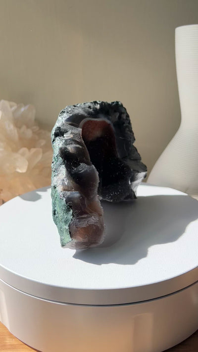 [Galaxy] Agate Amethyst Geode