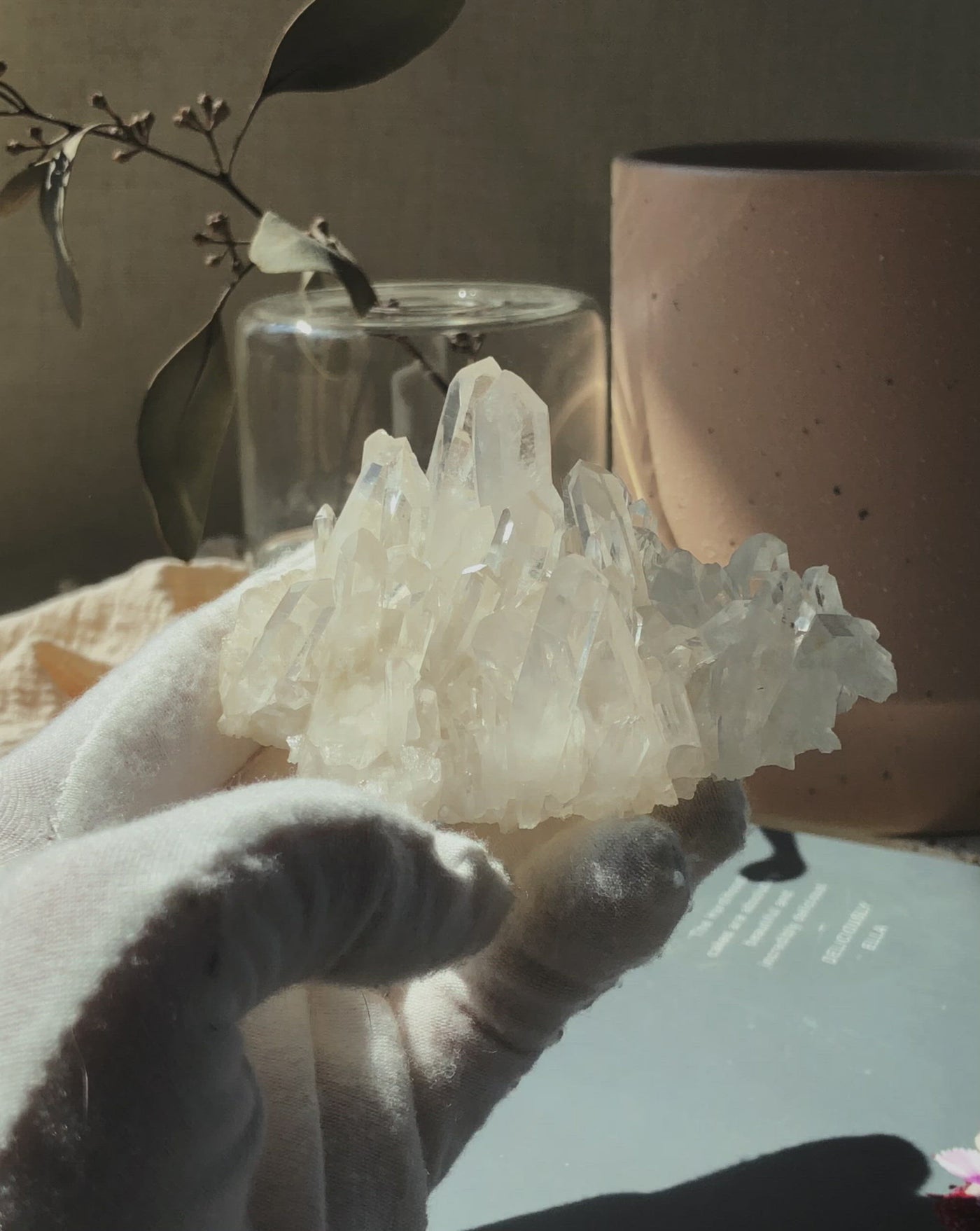 Clear Quartz Cluster CQ07