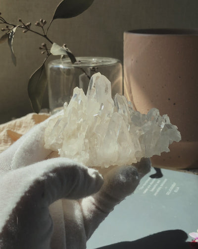 Clear Quartz Cluster CQ07