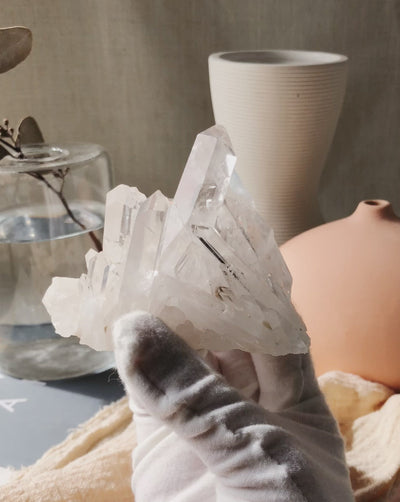 Clear Quartz Cluster CQ09