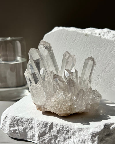 [Libra] Clear Quartz Cluster