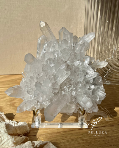 [Antsa] Statement Clear Quartz Cluster