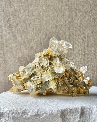 Chlorite Included Quartz Cluster