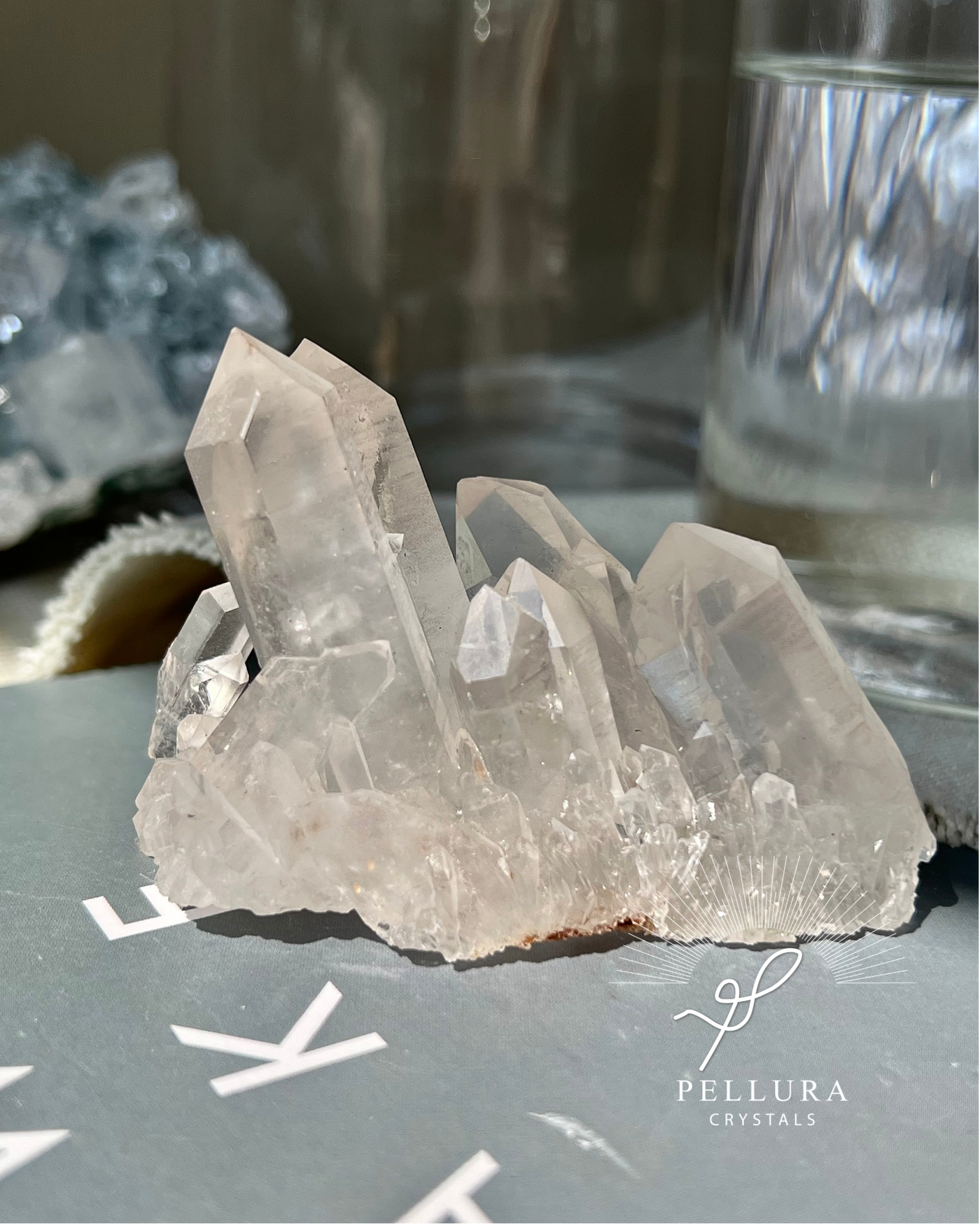 Clear Quartz Cluster CQ37