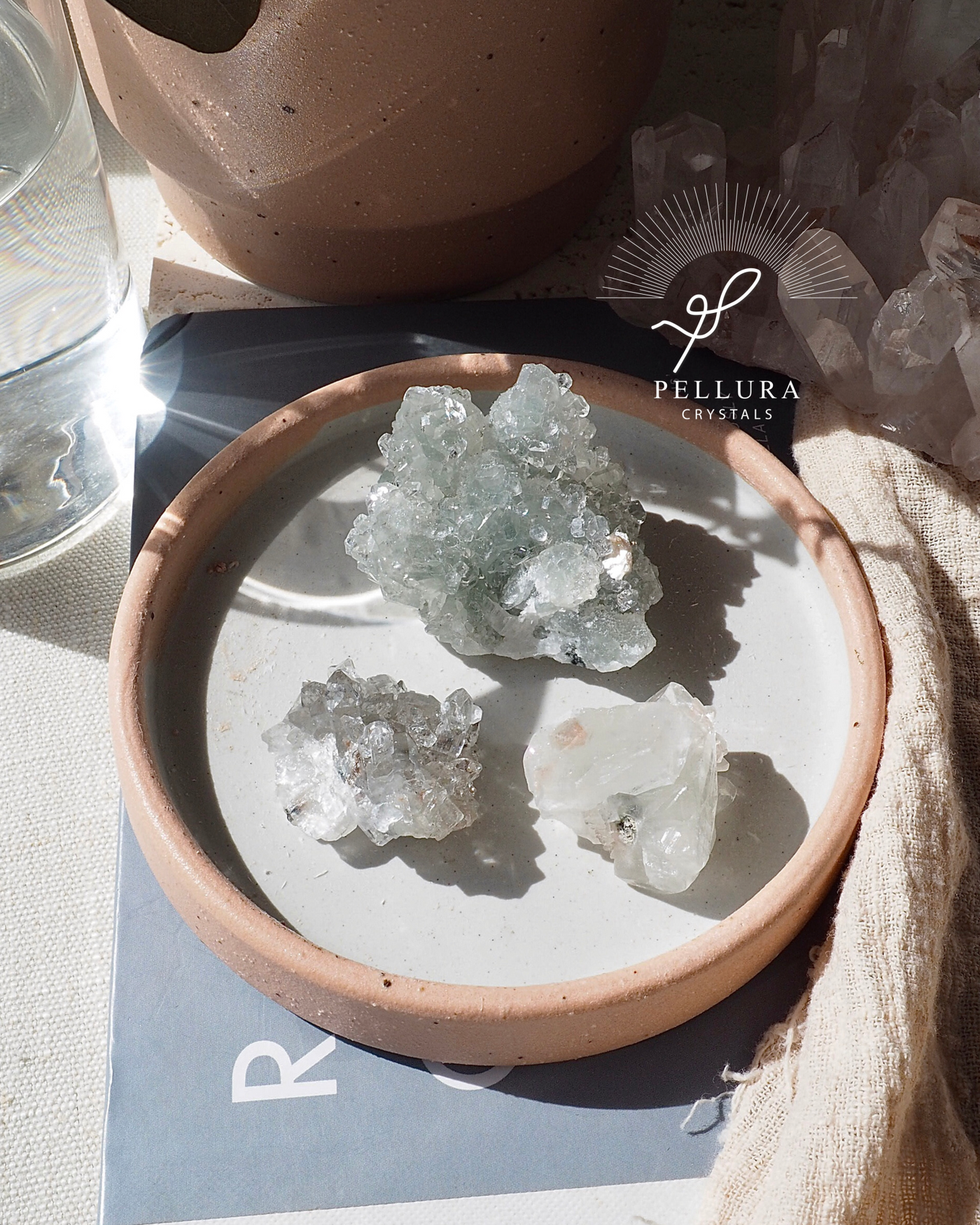 Apophyllite Trio Minis AP08