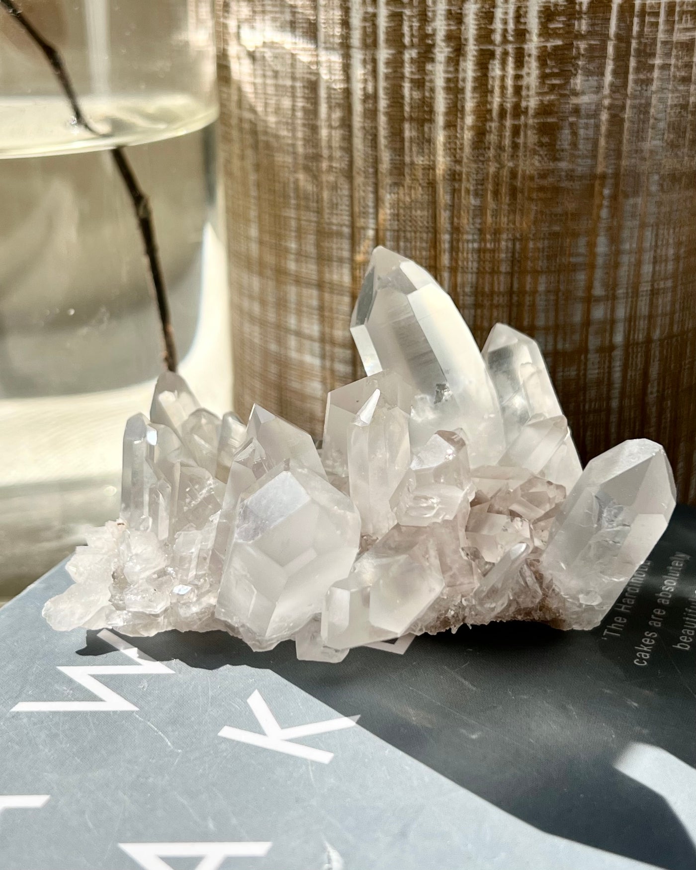 Clear Quartz Cluster CQ25