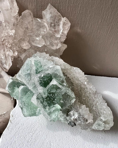 Sugar Coated Green Fluorite 2