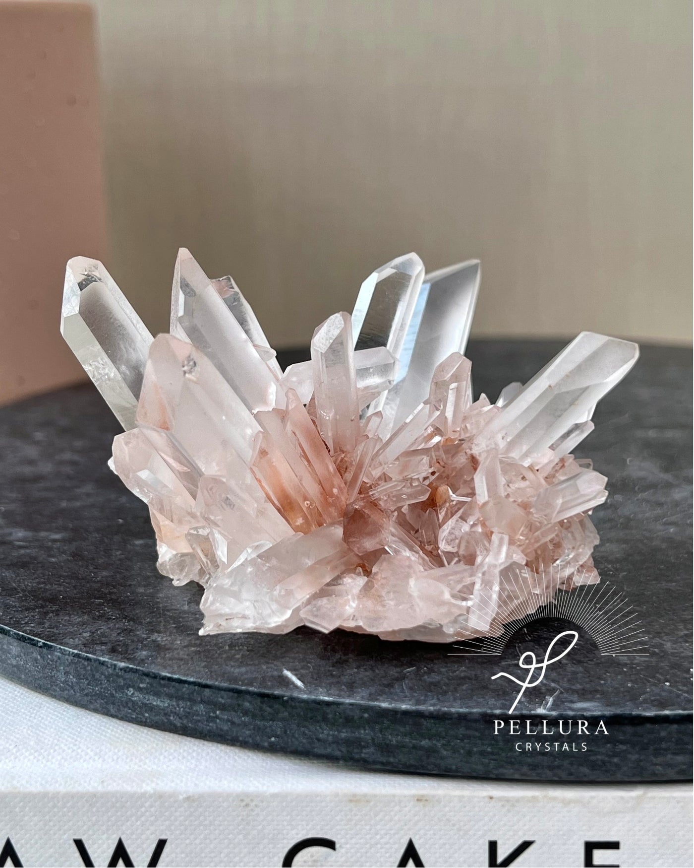 [Bloom] Pink Quartz Cluster