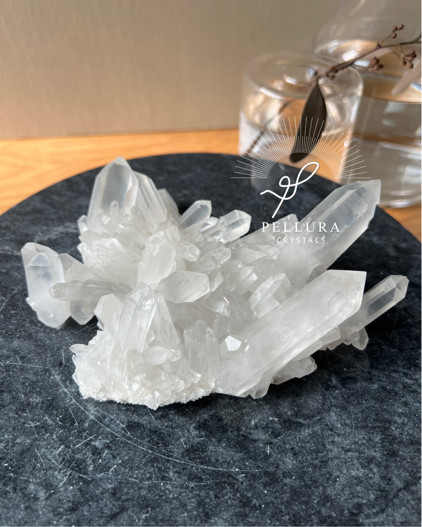 Himalayan Clear Quartz Cluster CQ32