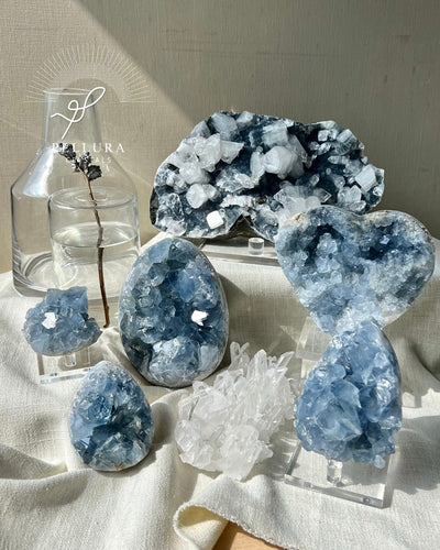 [Irie] High Grade Celestite Heart