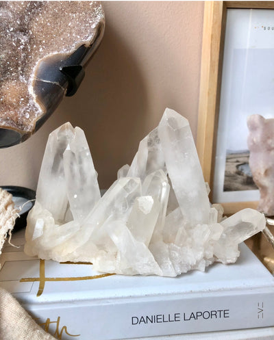 Himalayan Clear Quartz Cluster