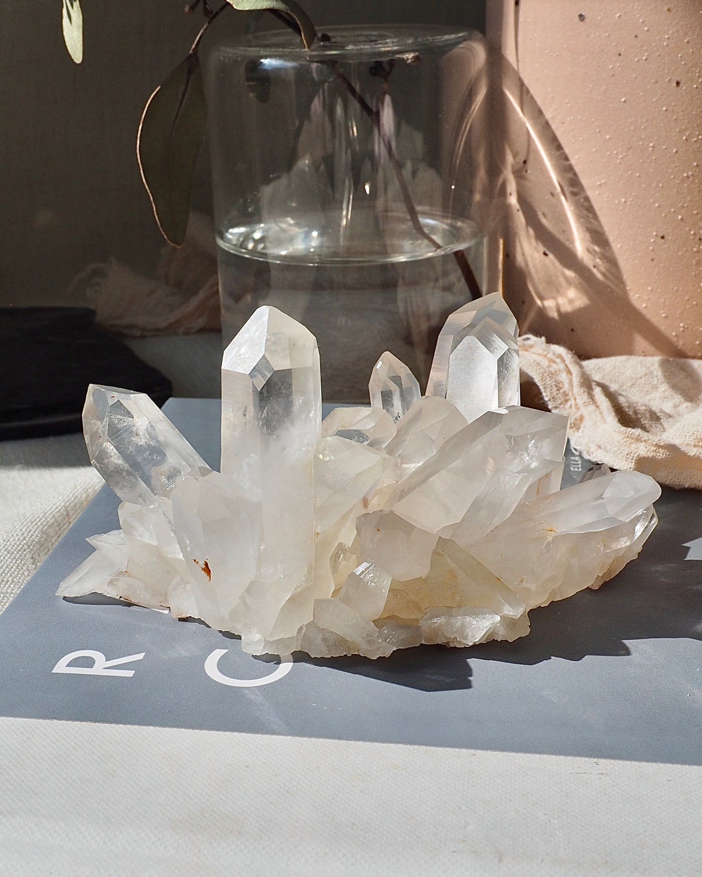 Clear Quartz Cluster CQ04
