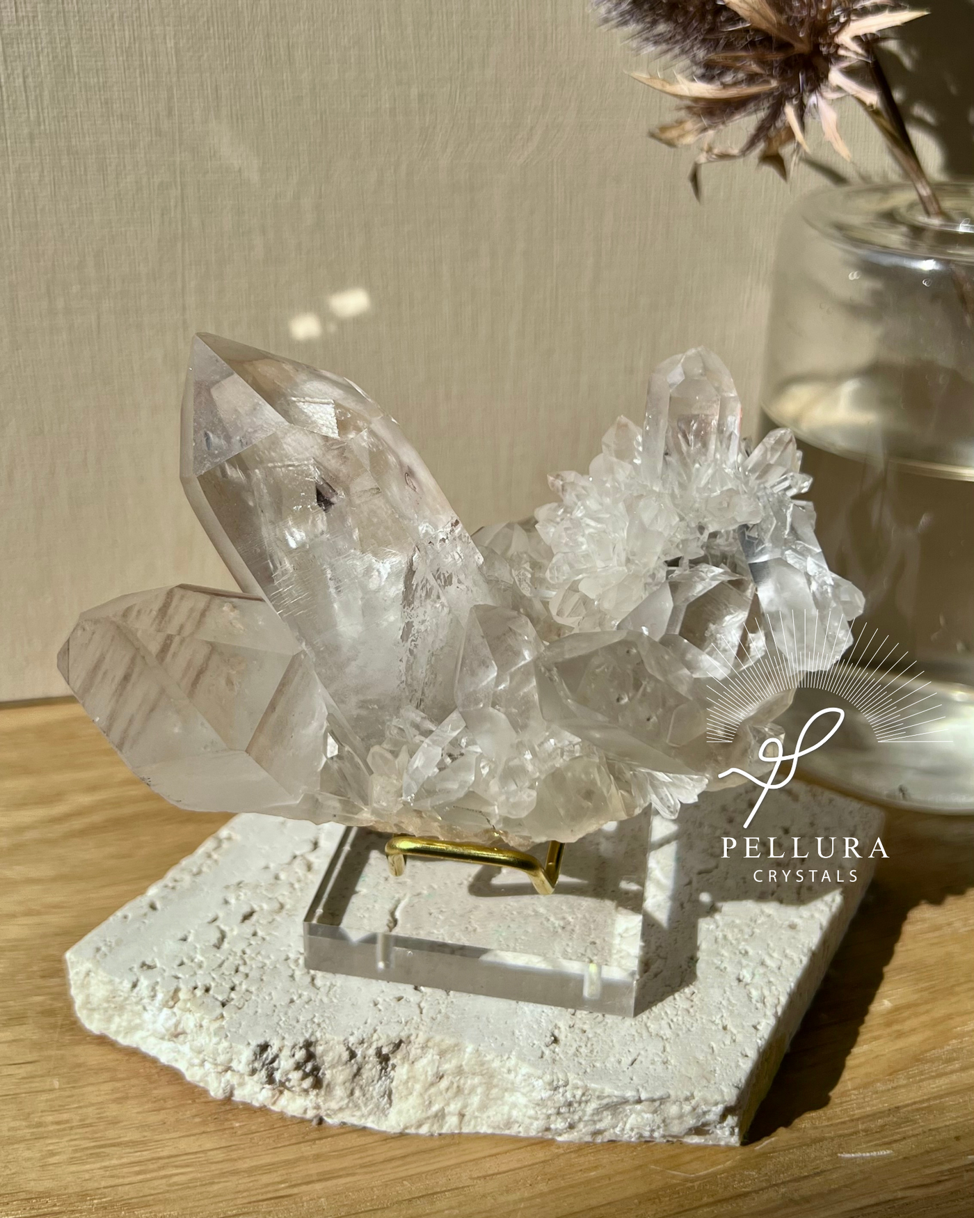 [Avana] Clear Quartz Cluster