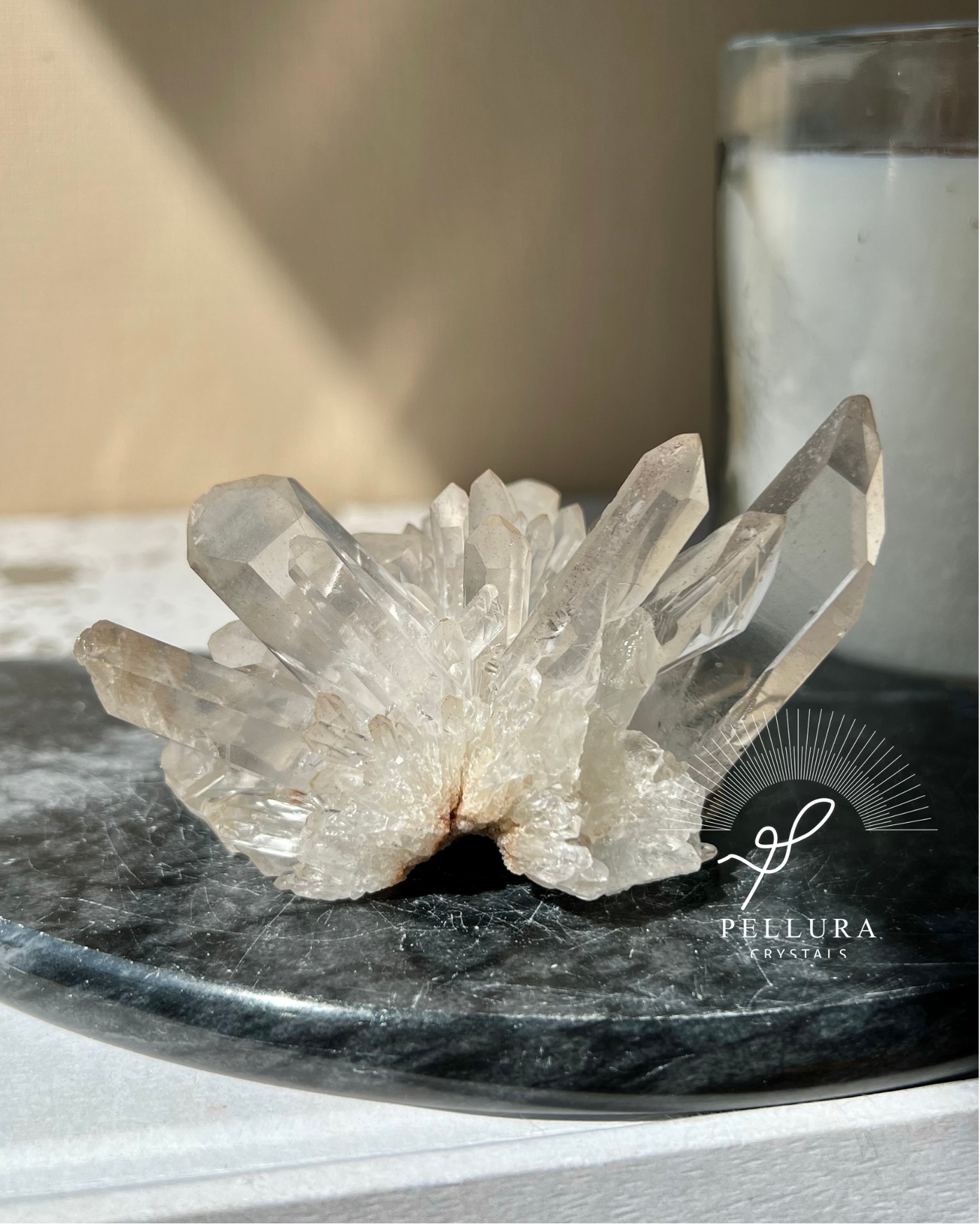 [Riaka] Clear Quartz Cluster