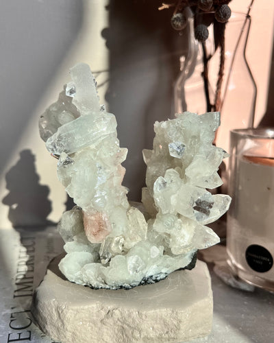 [Premium] Twin Apophyllite Stalactite