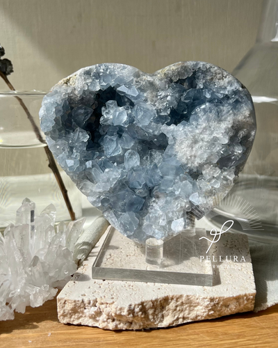 [Irie] High Grade Celestite Heart