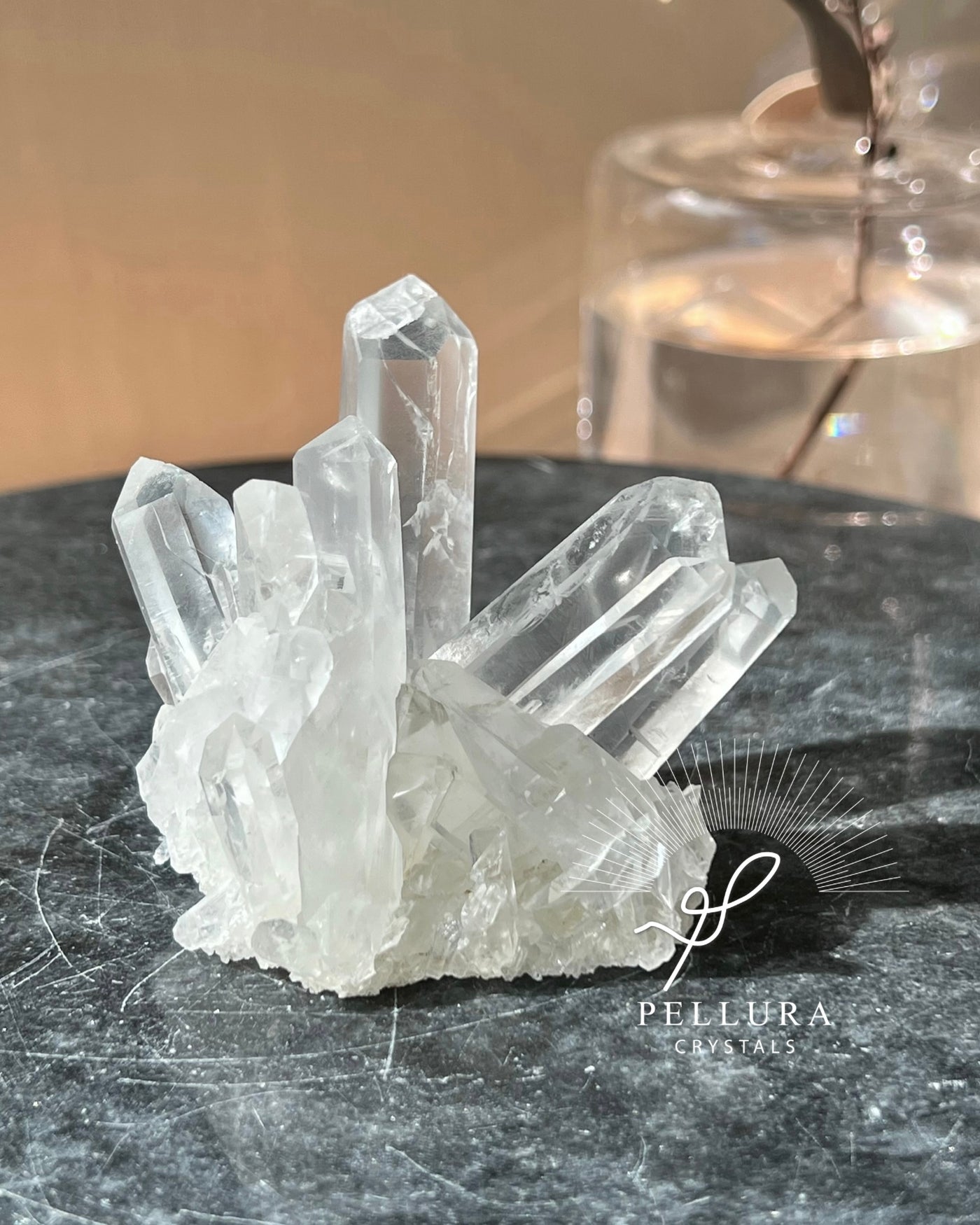 Himalayan Clear Quartz Cluster CQ27